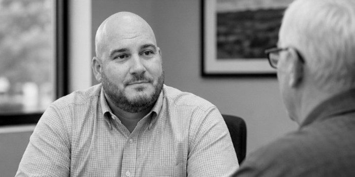 Casey Billing in a Community Development Advisory Committee meeting