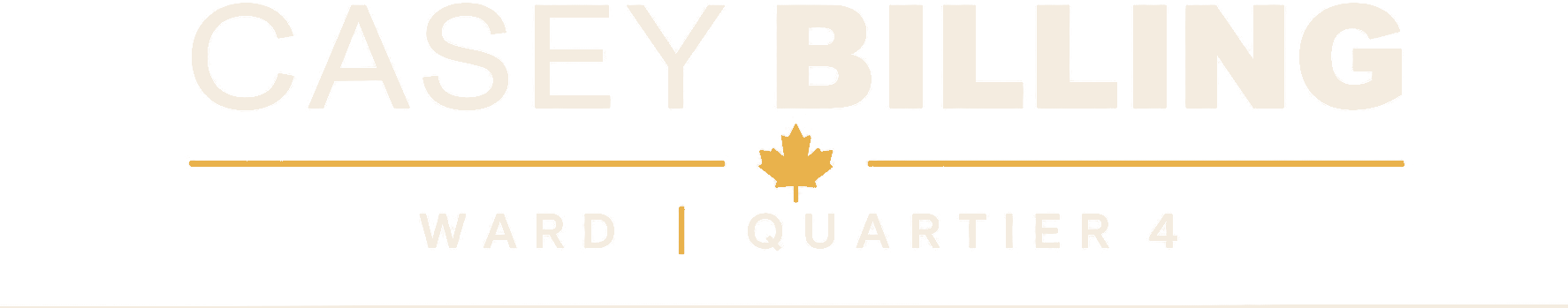 Casey Billing — Ward | Quartier 4